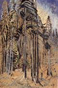 Emily Carr Forest Edge and Sky oil